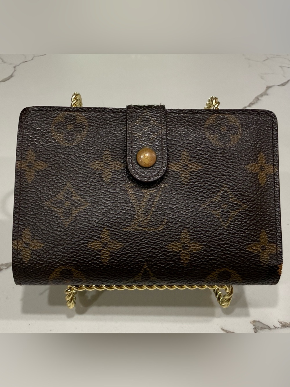 Louis Vuitton Monogram Canvas French Purse Wallet